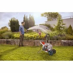 Dévidoir Sur Roues Aquaroll L Easy Metal GARDENA - 18550-20 -GARDENA Soldes 2024 11151475 3