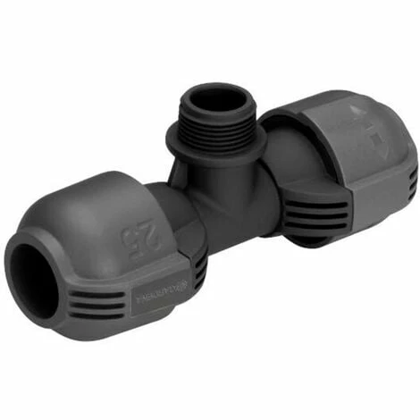 Pièce En T GARDENA Système Sprinkler 02787-20 26,44 Mm (3/4) (filet Ext.) 3 Pièce En T GARDENA Système Sprinkler 02787-20 26,44 Mm (3/4) (filet Ext.)