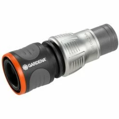 GARDENA PREMIUM 1/2''-5/8'', PIÈCE DÉTACHÉE RACCORD DE FLEXIBLE, NOIR, 10 X 3.5 X 3.5 CM -GARDENA Soldes 2024 14730178 3