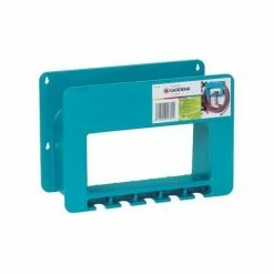 PORTE-TUYAU MURAL GRAND MODÈLE BLEU GARDENA