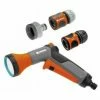 Kit Pistolet D'arrosage Classic + Raccords D'arrosage Pour Tuyaux De 1/2” (13 Mm) Ou 5/8” (15 Mm) GARDENA 18299-35 -GARDENA Soldes 2024 26115109 1
