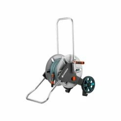 GARDENA Dévidoir Métal Sur Roues équipé CleverRoll M (18543-26)