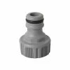 Plantawa Adaptateur Robinet Filetage F-F 3/4" Gardena Gris En Plastique Haute Qualité Et Résistance
