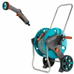 Pack Spécial Jardinage GARDENA Dévidoir CleverRoll M - Pistolet Arrosoir Pour Plantes Sensibles