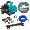 Pack Pompe D'arrosage 3000/4 + Tuyau Ø19mm 20m + Kit Aspiration Laiton + Kit Base + Arroseur 350m² GARDENA -GARDENA Soldes 2024 34830608 1