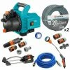 Pack Pompe D'arrosage 3000/4 + Tuyau Ø19mm 2x20m + Kit Connexion + Kit Aspi Laiton + Kit Base + Arroseur 220m² + Fusil GARDENA -GARDENA Soldes 2024 34830613 1