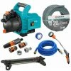 Pack Pompe D'arrosage 3000/4 + Tuyau Ø19mm 20m + Kit Aspiration Laiton + Kit Base + Arroseur 350m² + Fusil GARDENA 2 Pack Pompe D'arrosage 3000/4 + Tuyau Ø19mm 20m + Kit Aspiration Laiton + Kit Base + Arroseur 350m² + Fusil GARDENA -GARDENA Soldes 2024 34998254 1