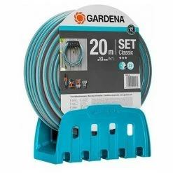 Plantawa Kit Gardena Avec Tuyau D'Irrigation 20 Mètres 13mm Lance Et Support Haute Qualité Et Résistance