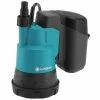 Gardena Pompe Immergée Pour Eaux Claires 200/2 18V P4A Avec Batterie - 14600-20 -GARDENA Soldes 2024 36363675 1