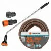 Pack Arrosage : Tuyau High Flex 25m Ø19mm + Fusil Arrosoir Grand Débit + Raccords GARDENA -GARDENA Soldes 2024 41001418 1