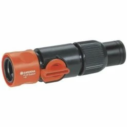 Raccord Darrosage GARDENA 02819-20 Plastique Avec Vanne De Régulation, Avec Système Aquastop Raccord Enfichable Profi-S -GARDENA Soldes 2024 4485534 2