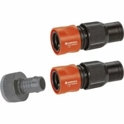 Set De Raccordement GARDENA 01505-23 Plastique 26,5 Mm (G3/4), 33,3 Mm (G1)