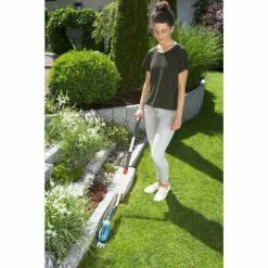 GARDENA Kit Cisaille A Gazon Sur Batterie ComfortCut Li – Manche Télescopique Orientable– Roues Pour Gazon – (9858-20) -GARDENA Soldes 2024 46284419 4