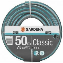 GARDENA Tuyau D'arrosage Classic 15 Mm (5/8’’) 50 M (18019-26)