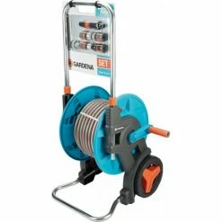 Gardena 8001-20 Dévidoir Sur Roue Pour Tuyau D'arrosage Classic 60 TS