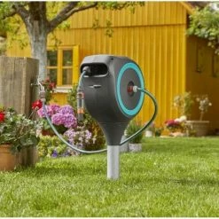 GARDENA Dévidoir Automatique Sur Pic RollUp S 15 M Liseret Bleu -GARDENA Soldes 2024 50848502 5