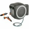 GARDENA Dévidoir Automatique Mural RollUp L 30m + Pistolet-arrosoir Multijet (18627-33) -GARDENA Soldes 2024 51006103 1