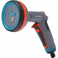GARDENA Pistolet D'arrosage Multi-applications Comfort – Multi Type De Jets – Verrouillage Du Jet – Garantie 5 Ans (18315-