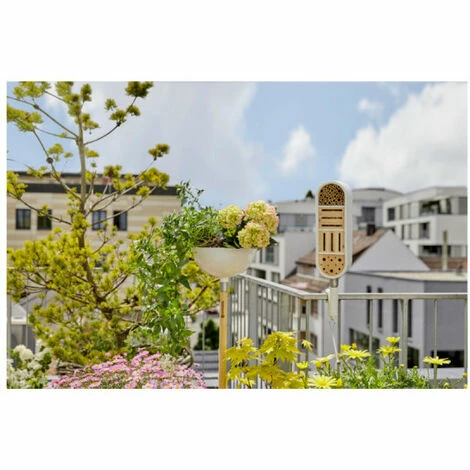 Pack ClickUp GARDENA Support Pour Balcon - Hôtel à Insectes - Blanc 5 Pack ClickUp GARDENA Support Pour Balcon - Hôtel à Insectes - Blanc – Image 3