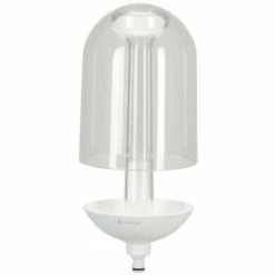 Pack ClickUp GARDENA Support Pour Balcon - Mangeoire à Oiseaux - Blanc