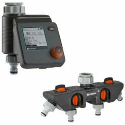 Pack GARDENA Sélecteur 4 Circuits - Programmateur D'arrosage Select