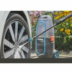 GARDENA Nettoyeur Haute Pression Sur Batterie AquaClean Li-40/60 Cleansystem – Batterie Li-ion 40V – Pression Max 90bar – -GARDENA Soldes 2024 60113065 4