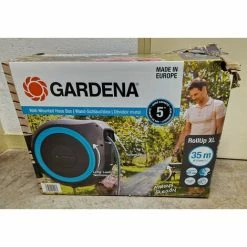 GARDENA Dévidoir Automatique Mural RollUp XL 35 M- Emballage Abimé